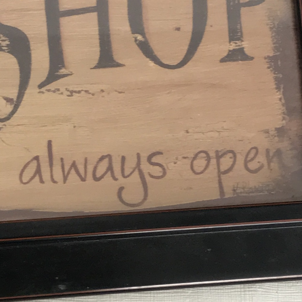 The JAVA SHOP always open Decoration Wall Art - Picture 6 of 9